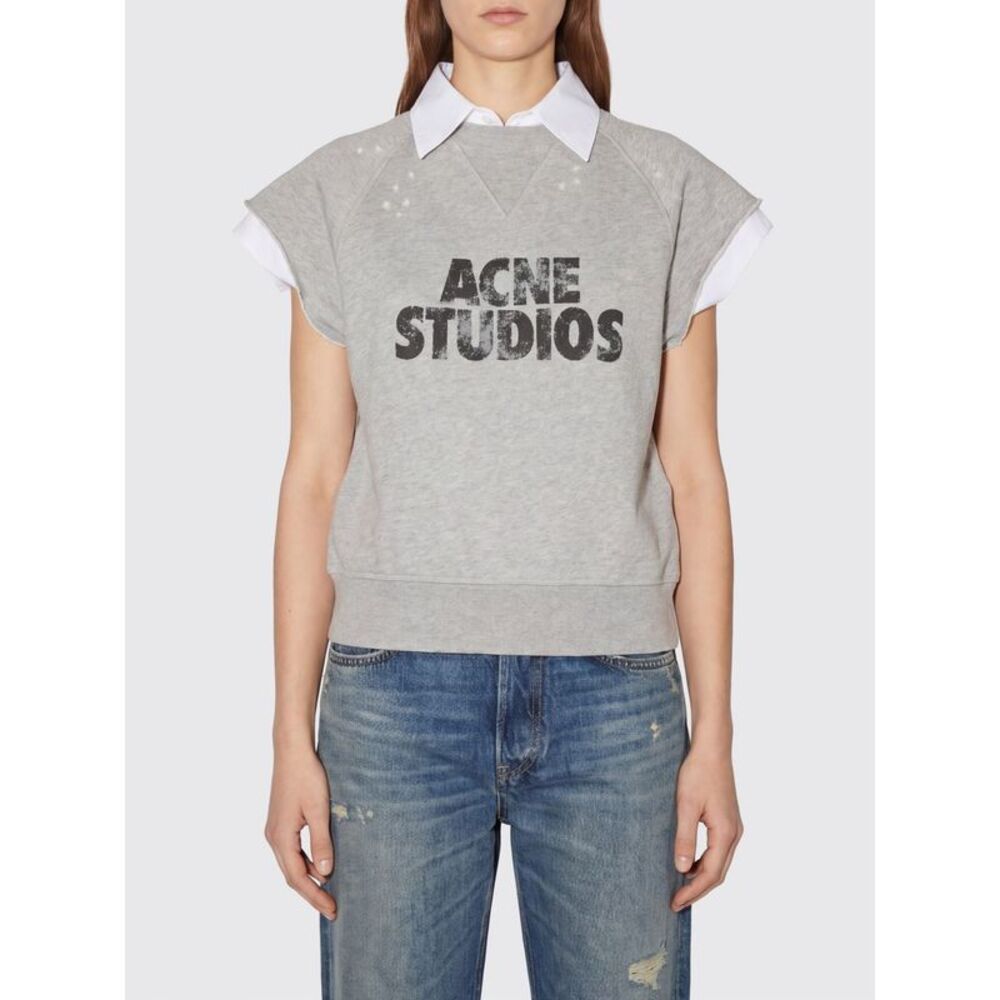 Acne Studios Sweatshirt Woman Grey